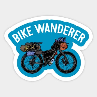 Bike Wanderer Sticker